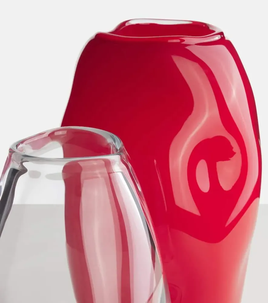 Meteorite Glass Vase - Clear