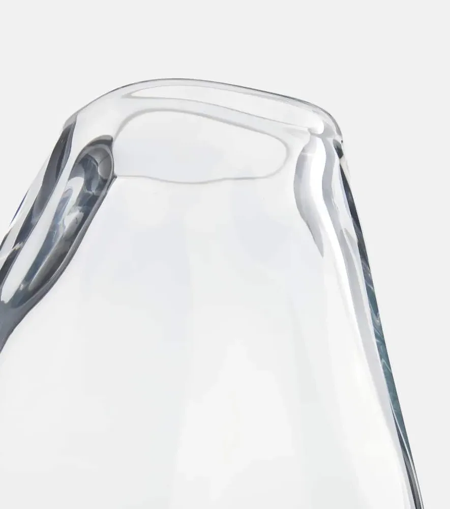 Meteorite Glass Vase - Clear