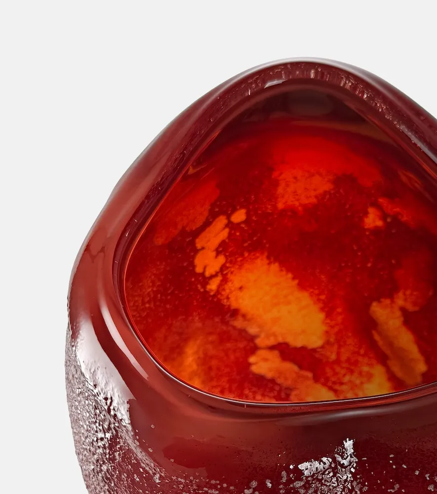 Moonwalker Glass Vase - Frosted Cherry alternate view