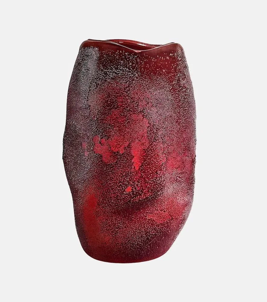 Moonwalker Glass Vase - Frosted Cherry product