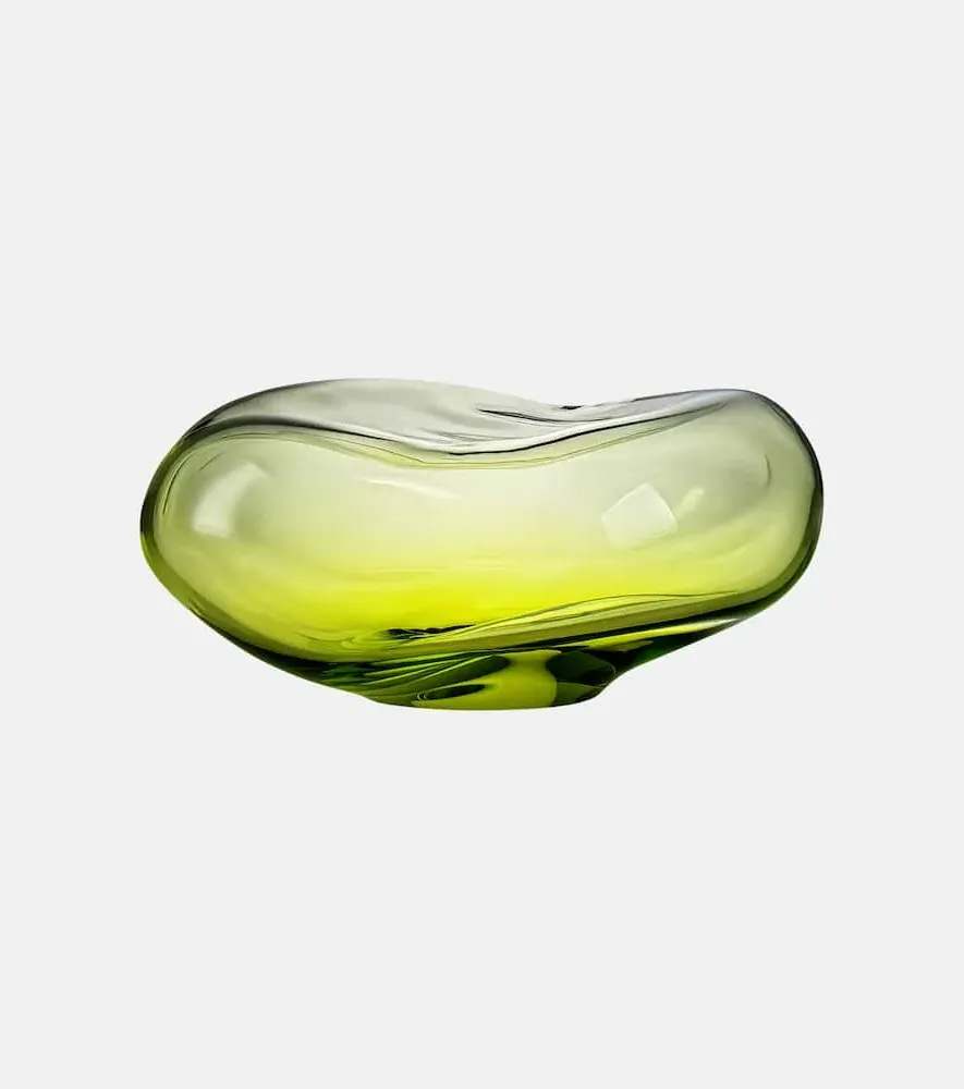 Ocean Glass Decorative Object - Green