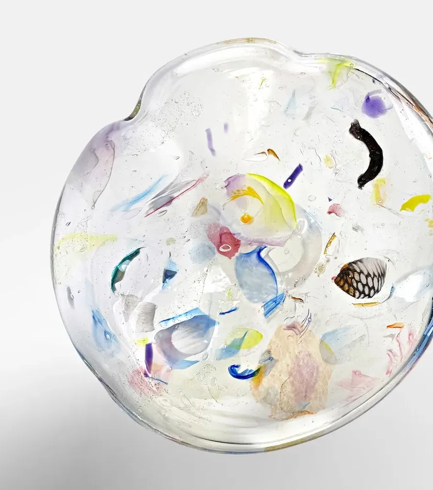 Ocean Glass Decorative Object - Multicolor