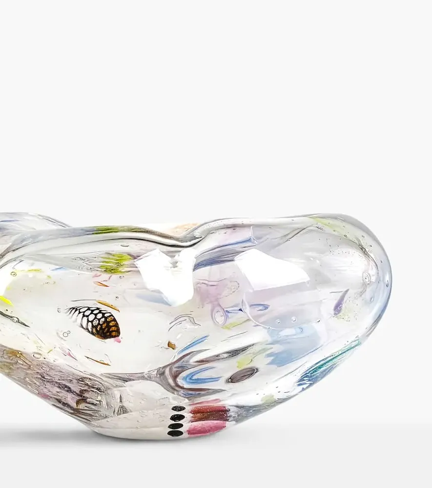 Ocean Glass Decorative Object - Multicolor