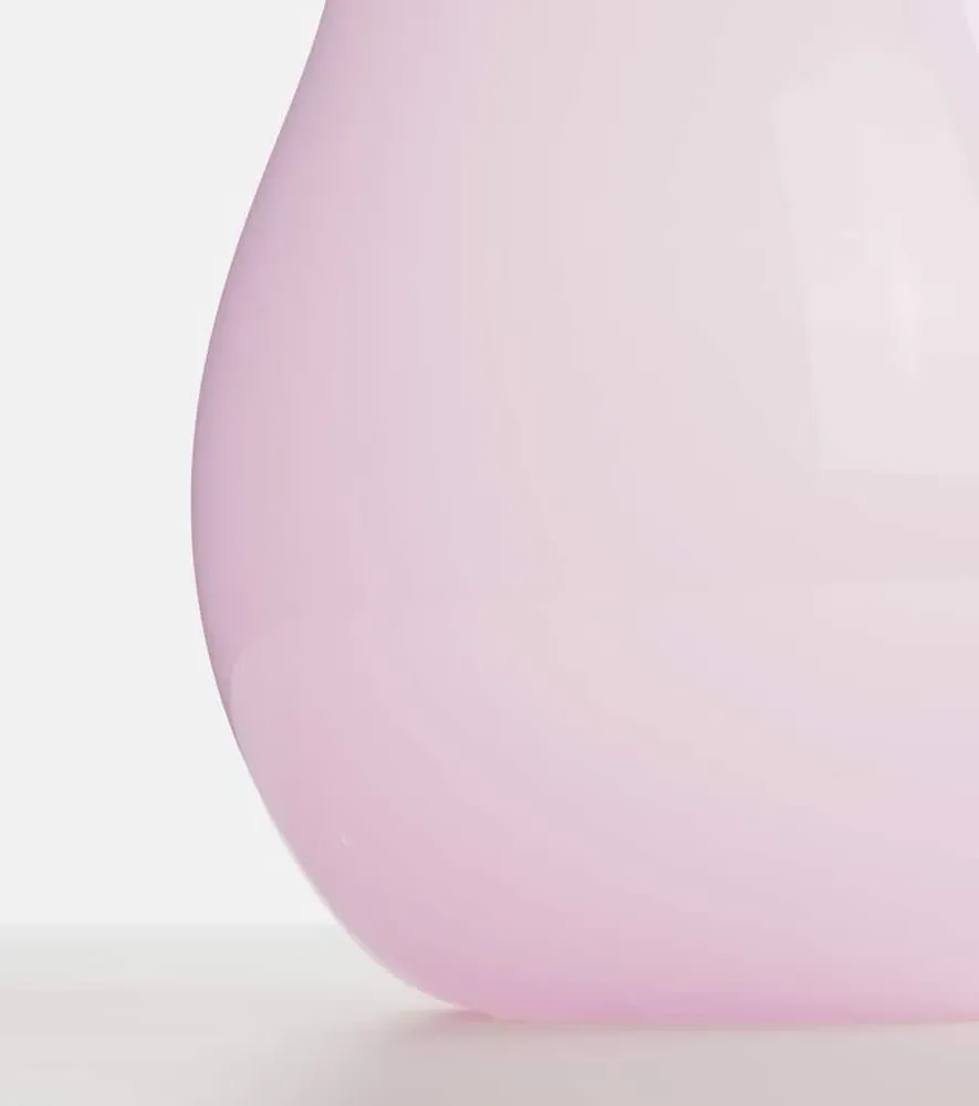Spin Glass Vase - Pink