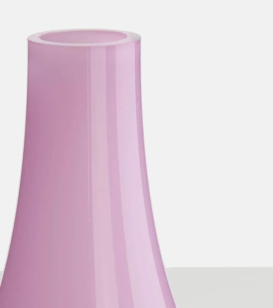 Spin Glass Vase - Pink