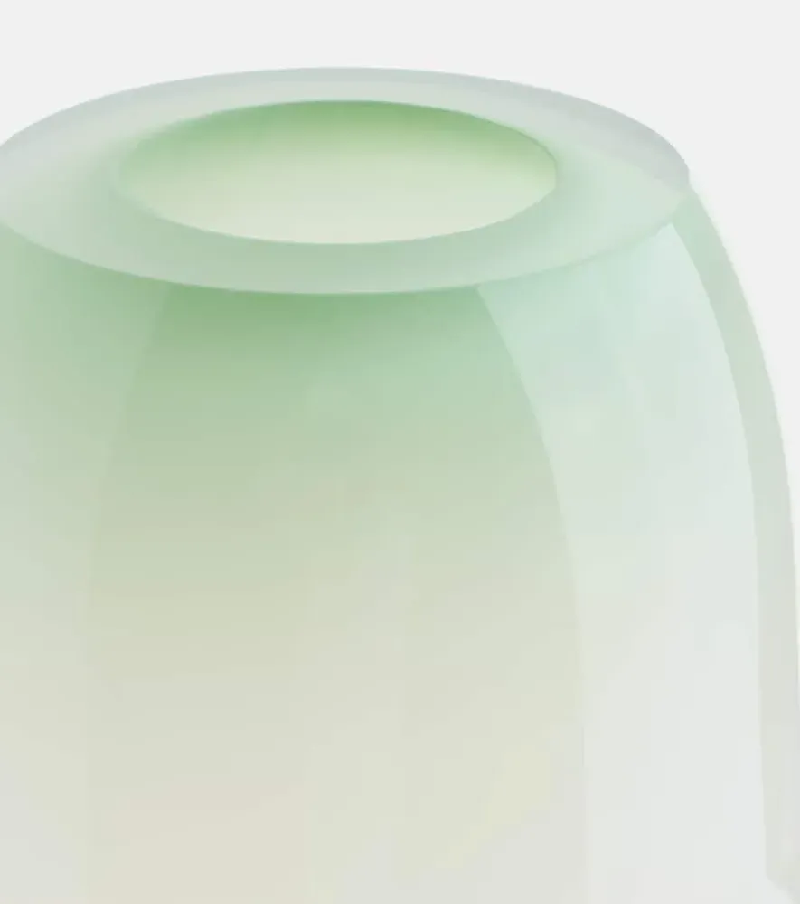 Spin Glass Vase - Transparent