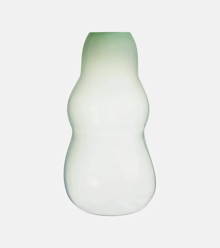 Spin Glass Vase - Transparent