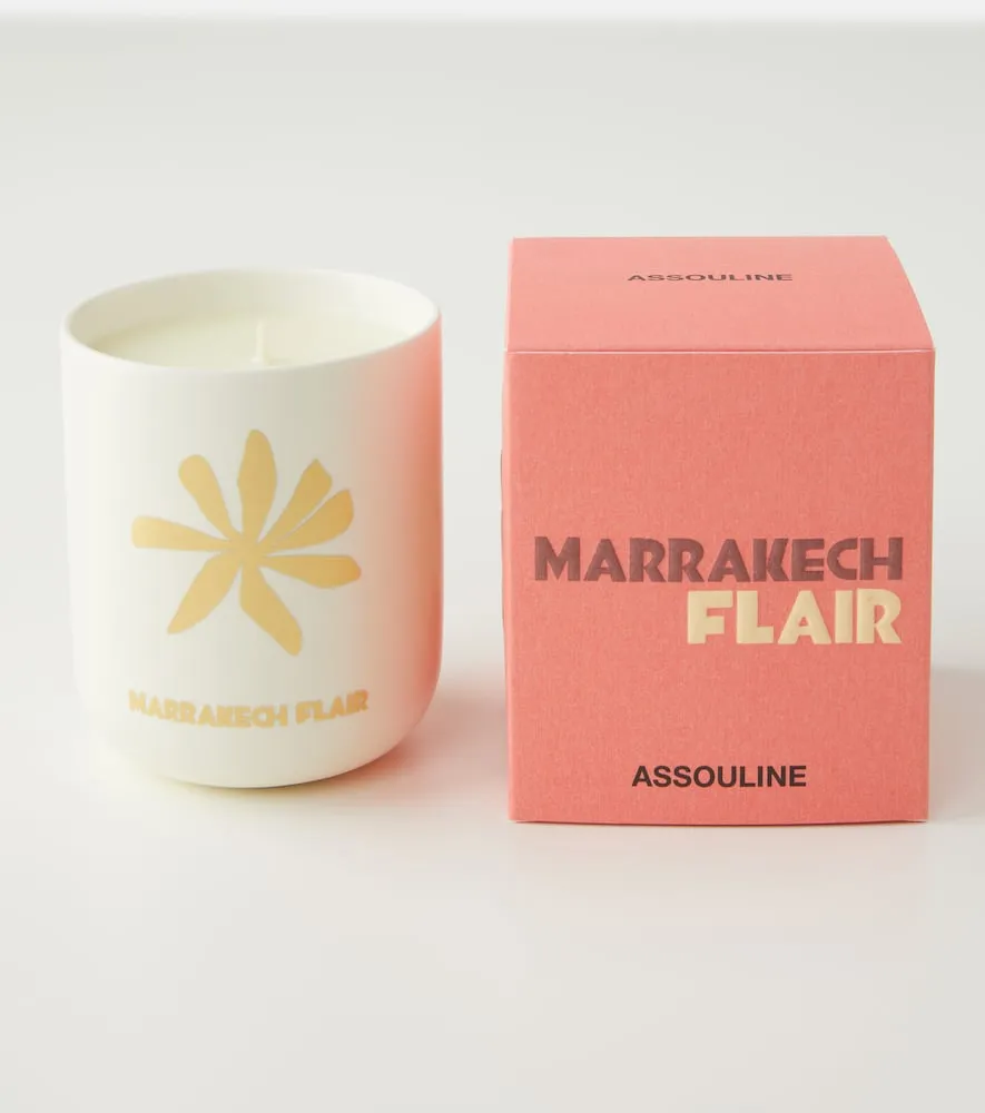 Travel From Home Marrakech Flair Scented Candle - Wax
