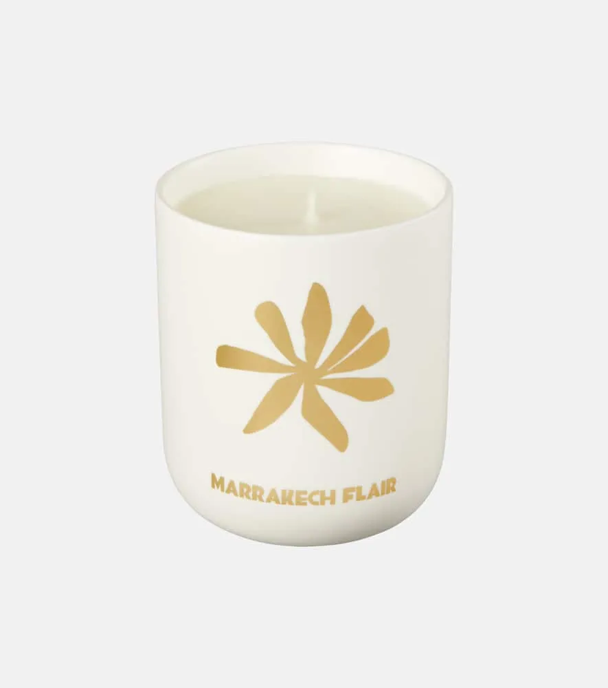 Travel From Home Marrakech Flair Scented Candle - Wax