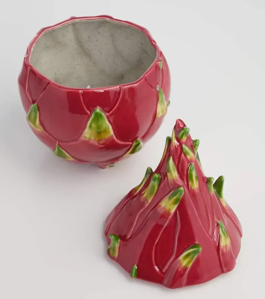 Bordallo Pinheiro Tropical Fruits Pitaya Container - Pink