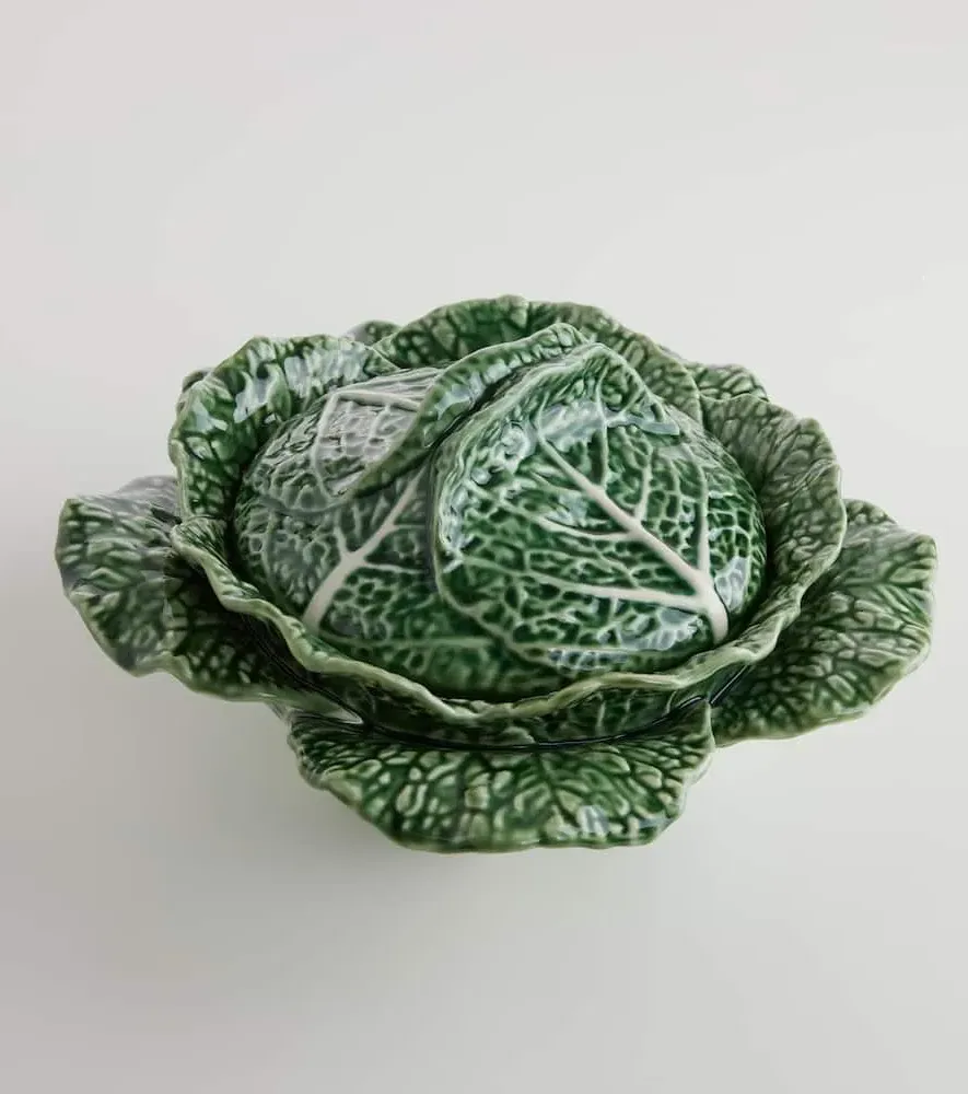 Couve Ceramic Tureen - Green image