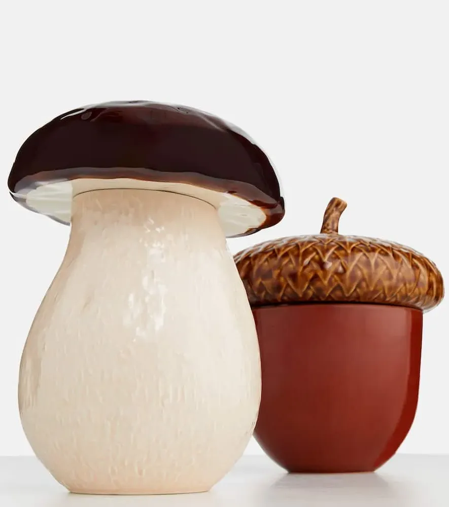 Gudrun Acorn Large Container by Claudia Schiffer - Brown