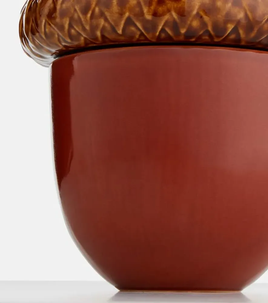Gudrun Acorn Large Container by Claudia Schiffer - Brown