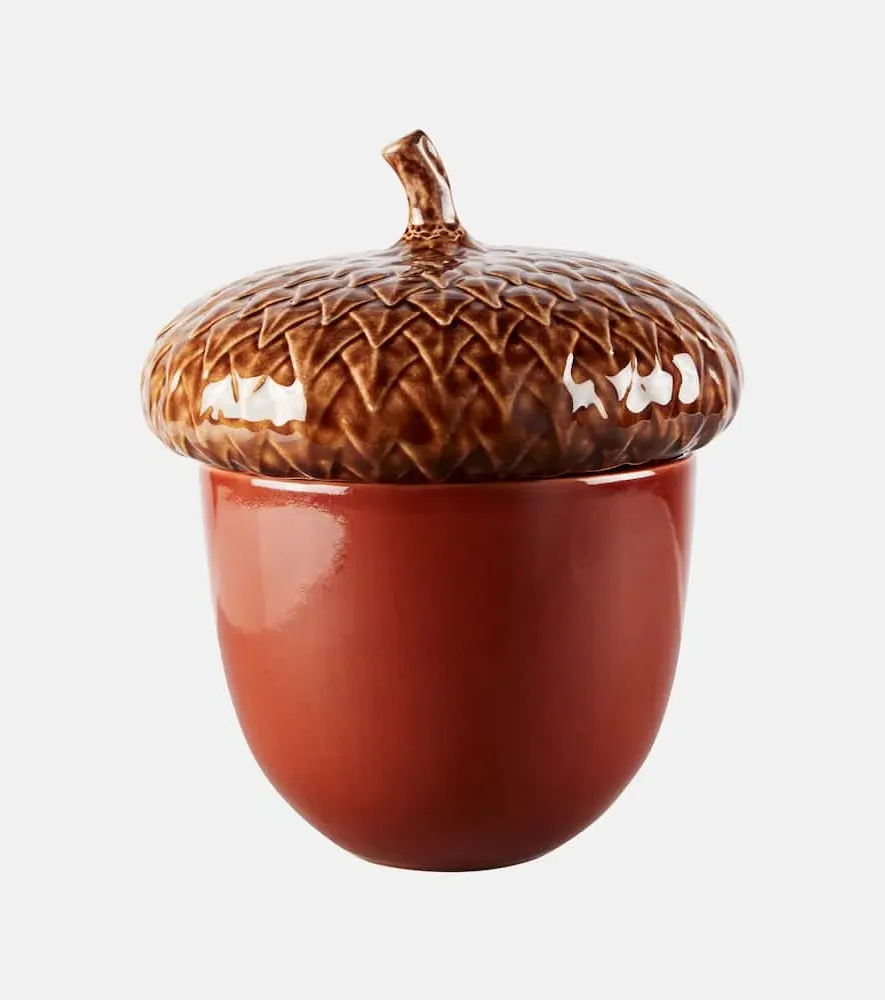 Gudrun Acorn Large Container by Claudia Schiffer - Brown