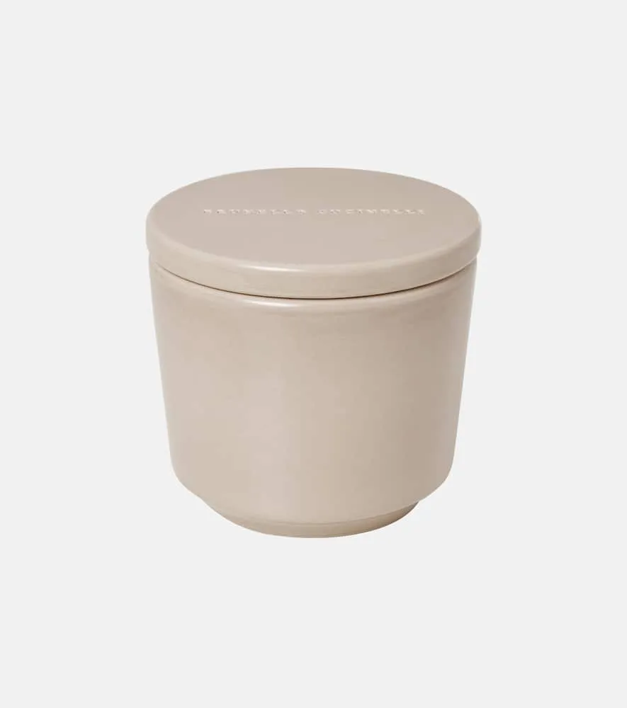 Maxi Scented Candle - Beige, Paraffin Wax