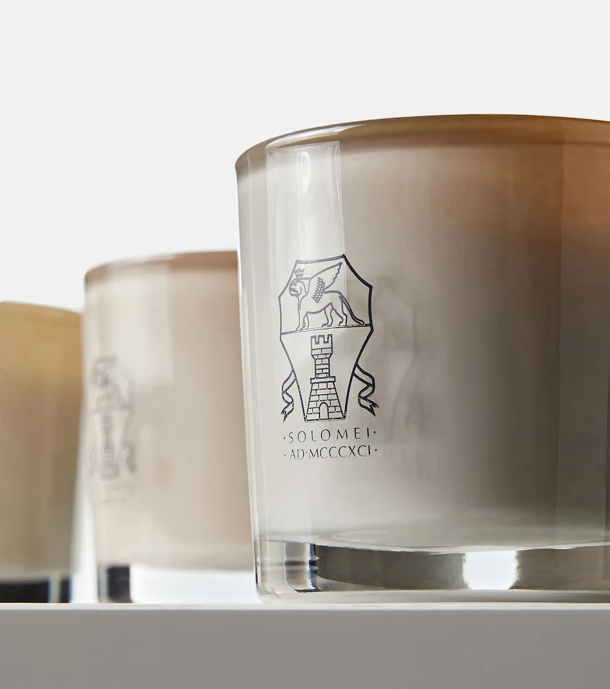 Set of 6 Logo Candles - Paraffin Wax, Glass by Mytheresa, image 2