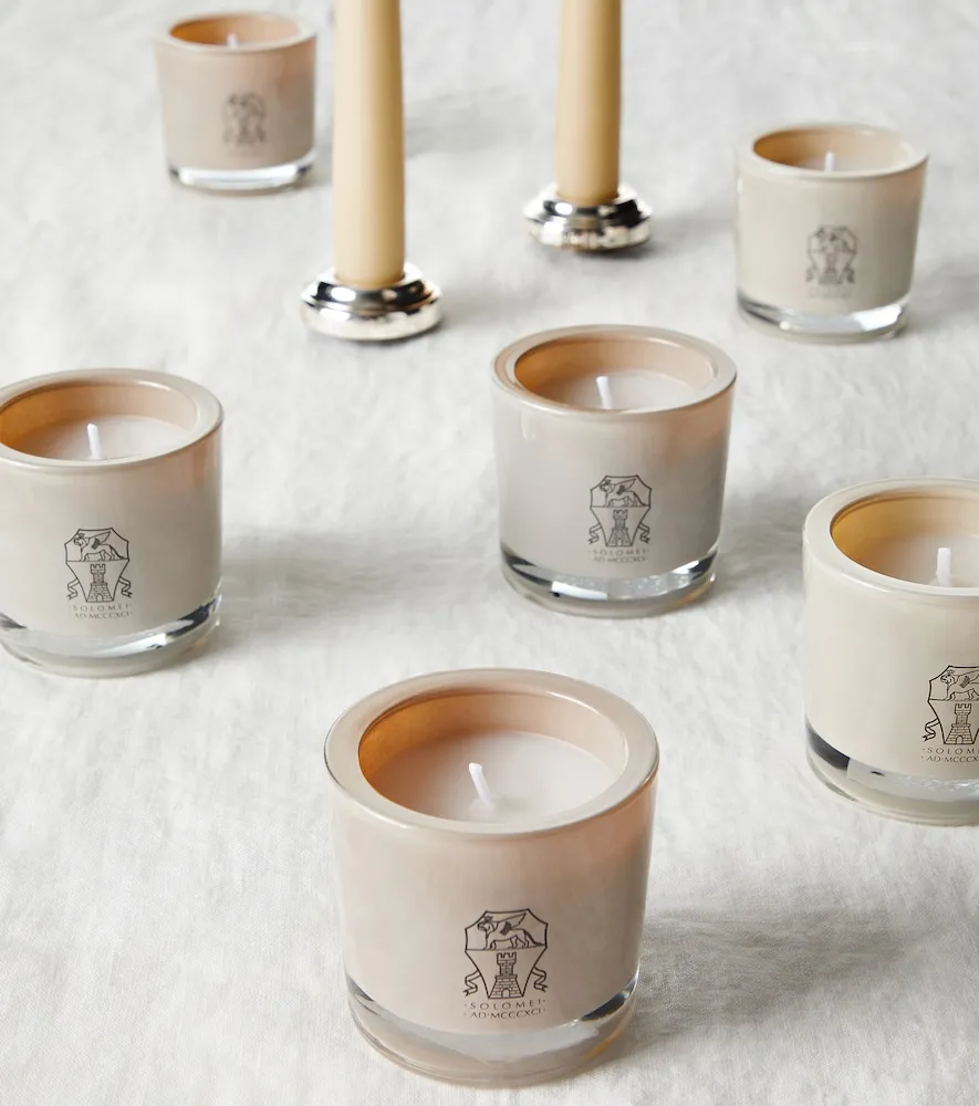 Set of 6 Logo Candles - Paraffin Wax, Glass by Mytheresa, image 4