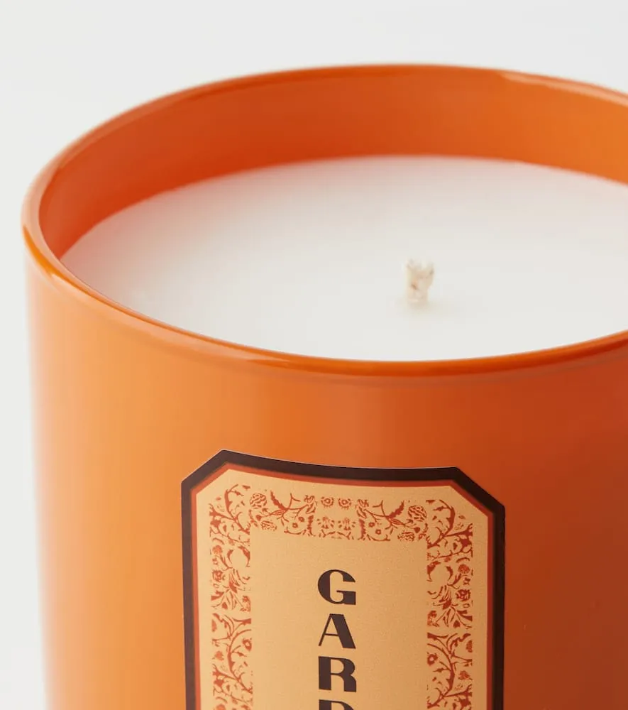 Gardenia Scented Candle - Orange