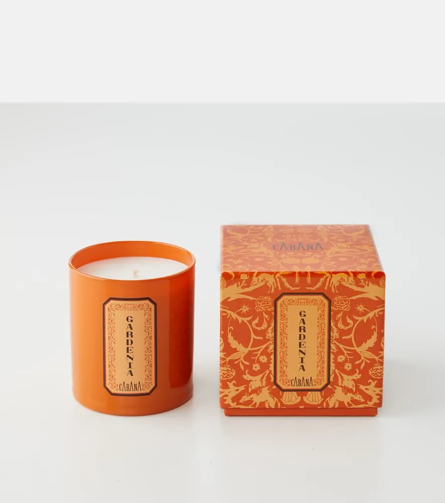 Gardenia Scented Candle - Orange image