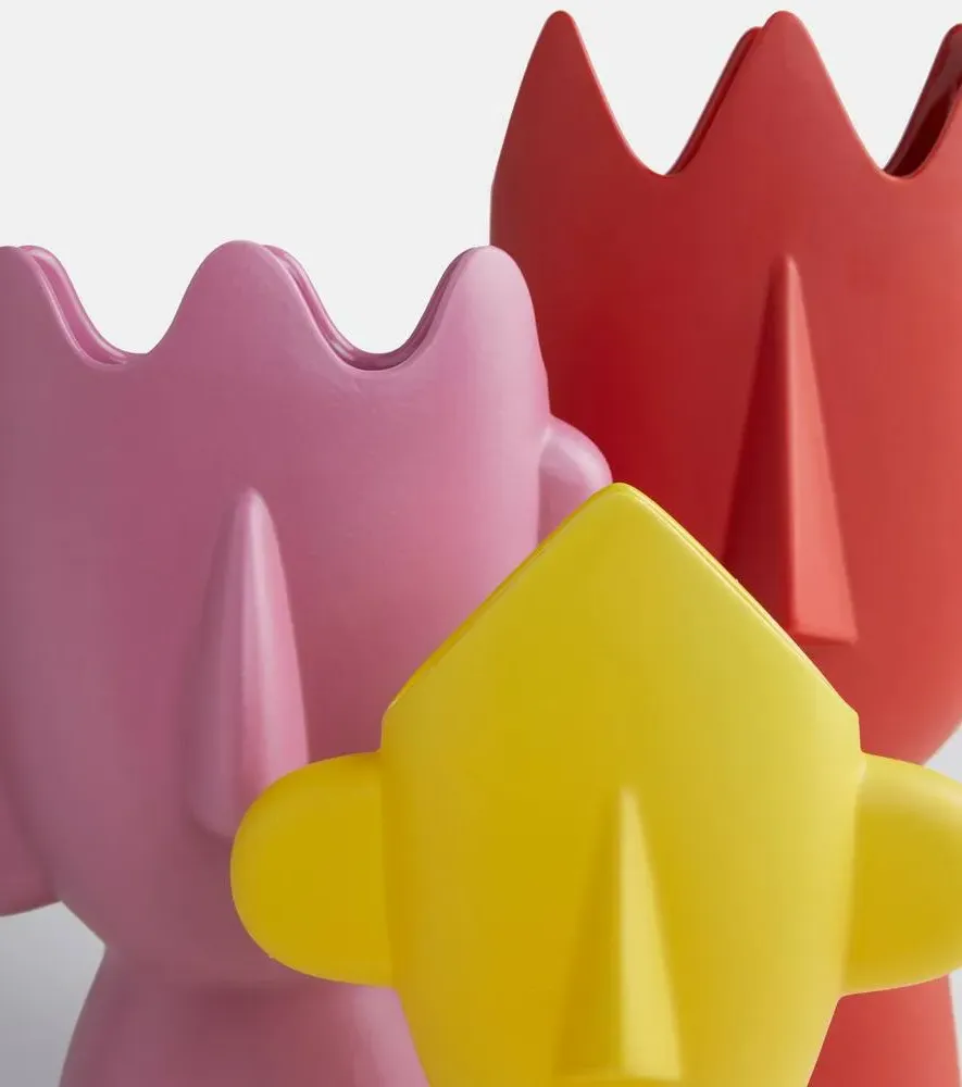 Diavoletto Vase - Yellow, Ceramic