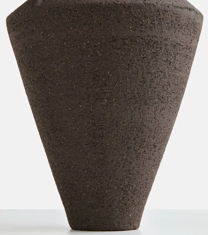 Jana Ceramic Vase by Antonio Forteleoni - Black