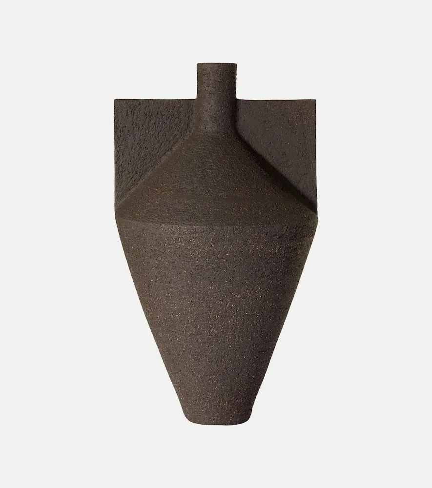Jana Ceramic Vase by Antonio Forteleoni - Black