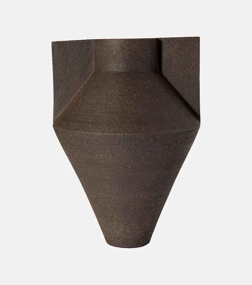 Jana Ceramic Vase by Antonio Forteleoni - Black