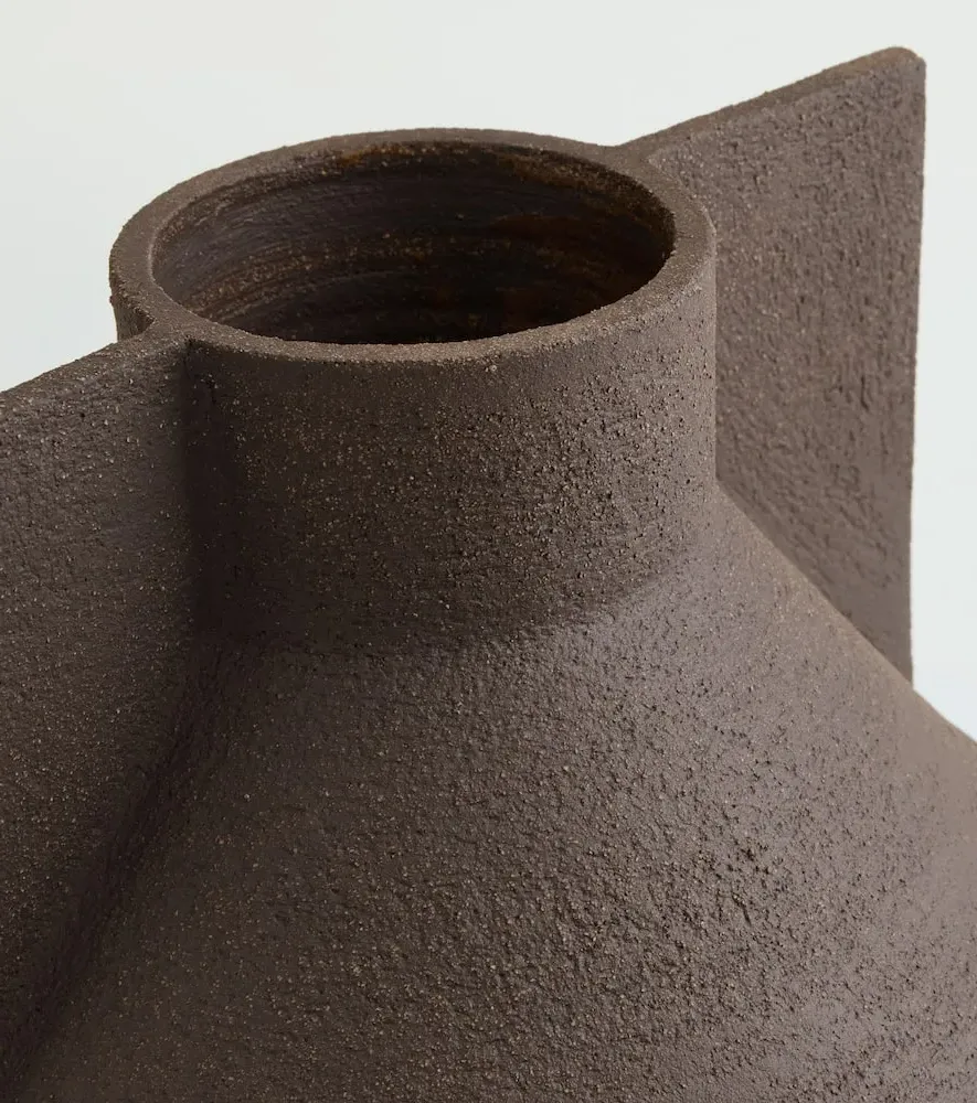 Jana Ceramic Vase by Antonio Forteleoni - Black