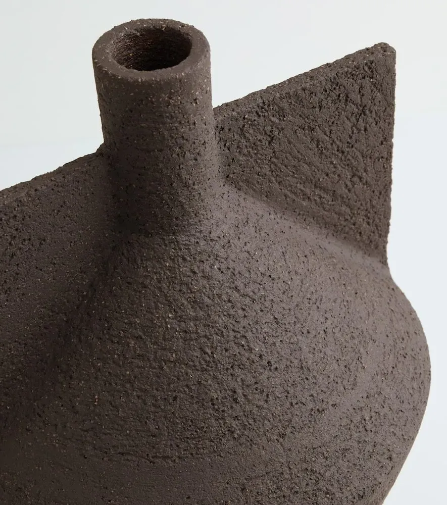 Jana Ceramic Vase by Antonio Forteleoni - Black image