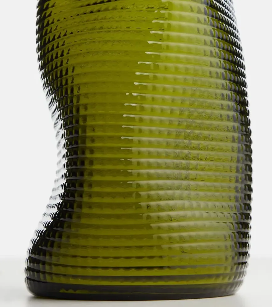 Bo Maki Coral Glass Vase - Green