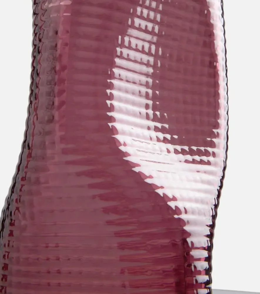 Bo Maki Coral Glass Vase - Purple