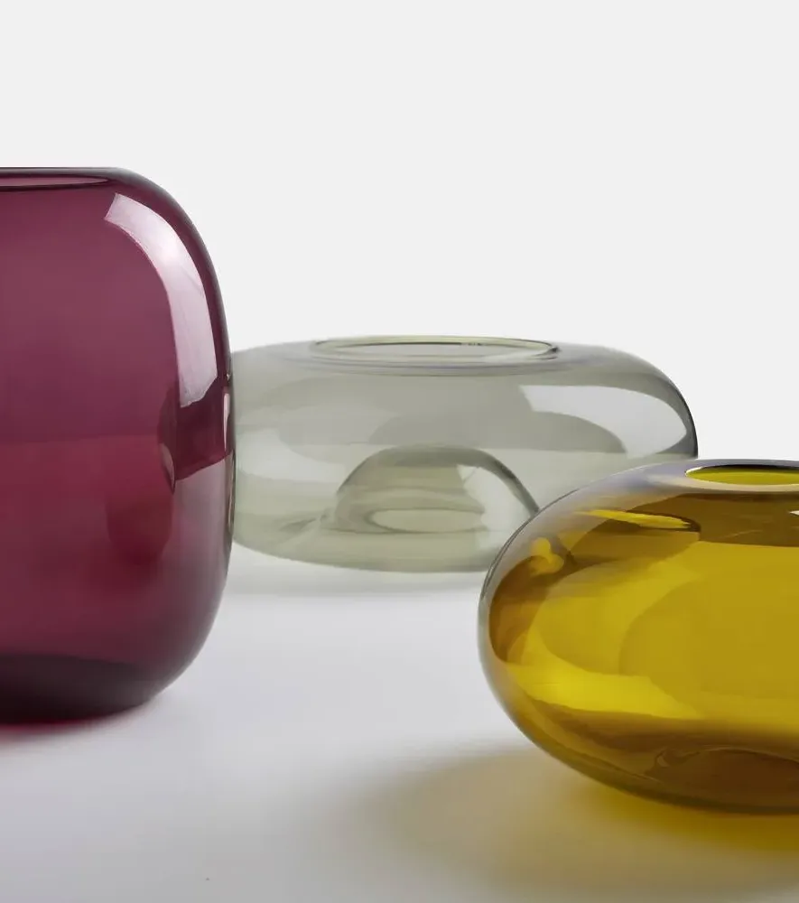 Bo Maki Jelly Glass Vase - Grey