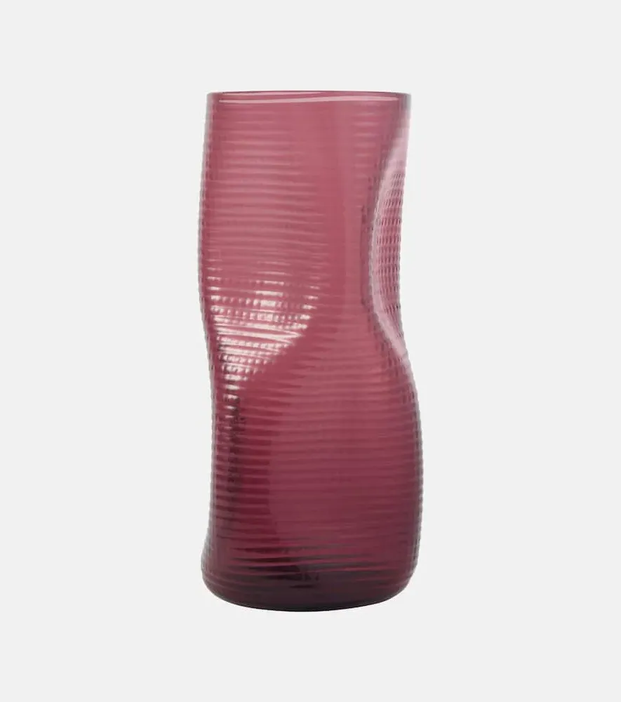 Bo Maki Vase - Purple, Venetian Glass