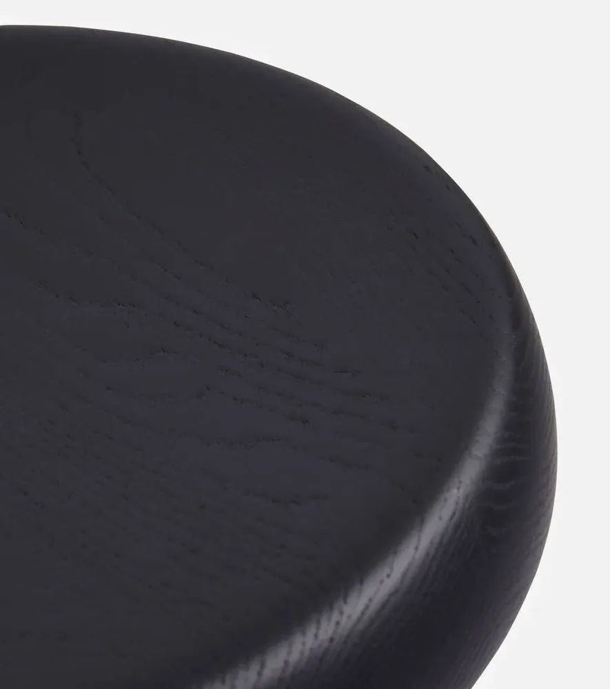 Meribel Stool - Black, Oak