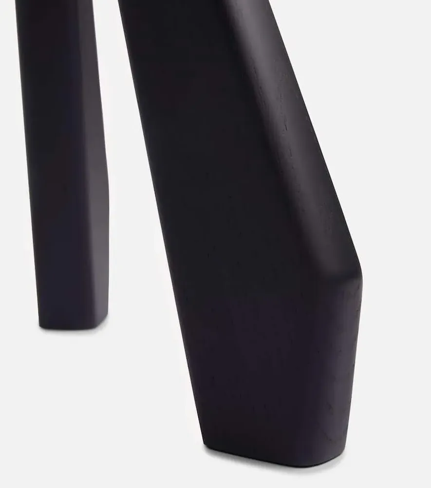 Meribel Stool - Black, Oak