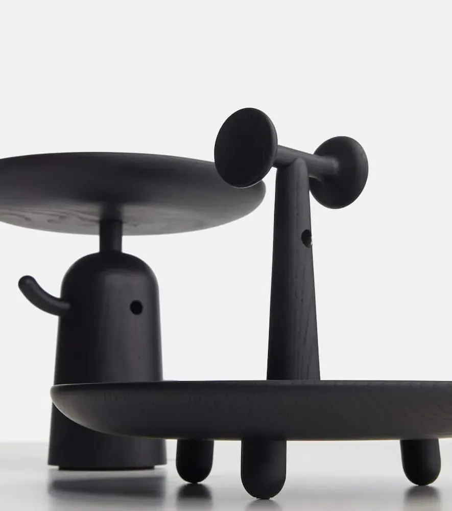 Reaction Poetique Tall Centerpiece by Jaime Hayon - Black, Ash