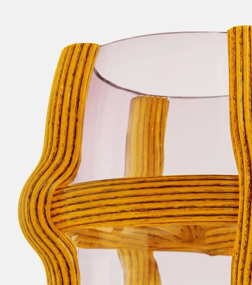 Sestiere Glass Vase by Patricia Urquiola - Lemon Yellow