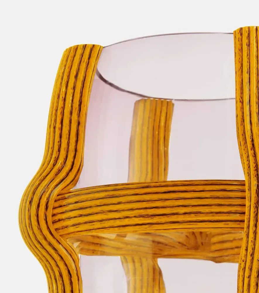 Sestiere Glass Vase - Lemon Yellow, Murano Glass