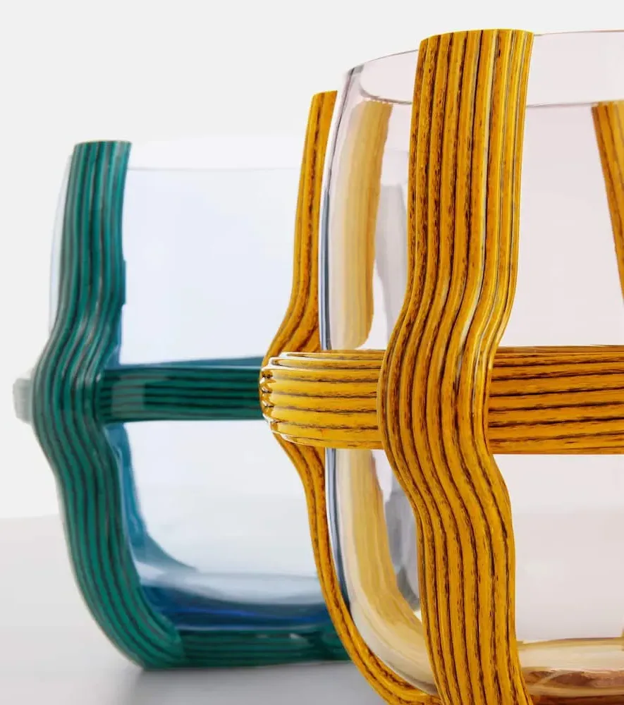 Sestiere Glass Vase - Lemon Yellow, Murano Glass image