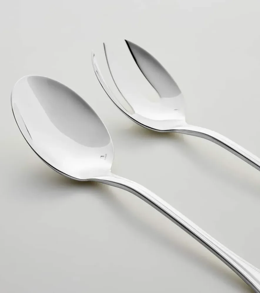 Albi Serving Set - Silver, Nickel Silver