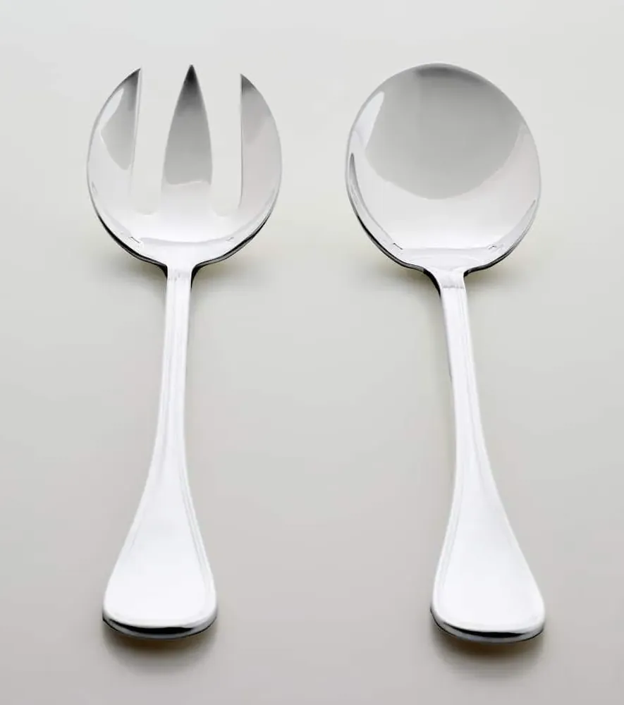 Albi Serving Set - Silver, Nickel Silver