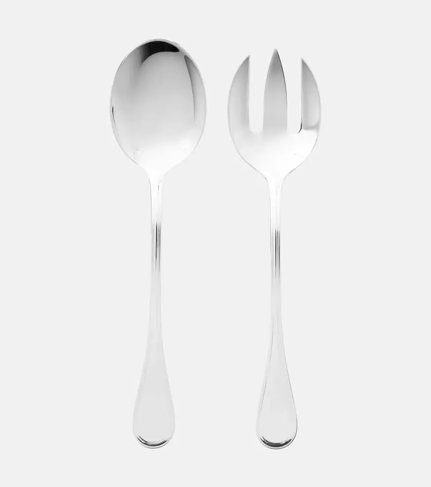 Albi Serving Set - Silver, Nickel Silver