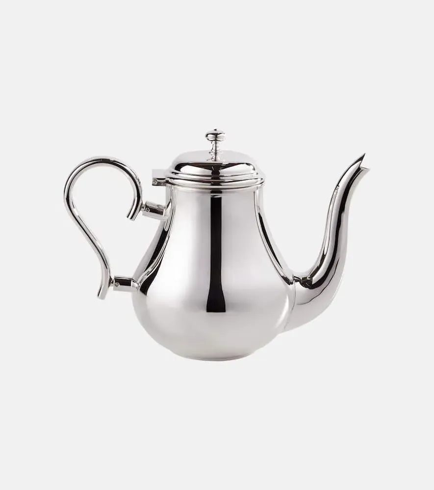 Albi Teapot - Silver, Silver-Plated Brass