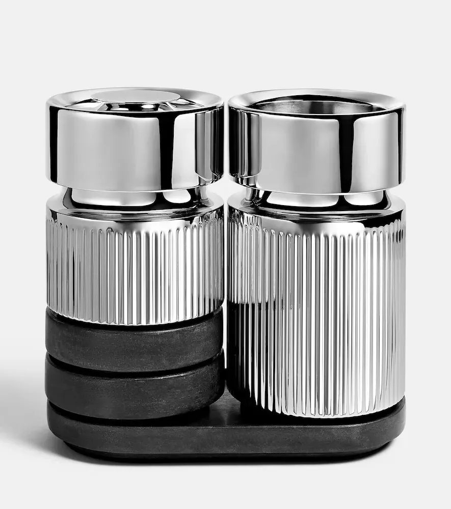 Club 30 5-Piece Bar Set - Stainless Steel, Natural Stone by Mytheresa