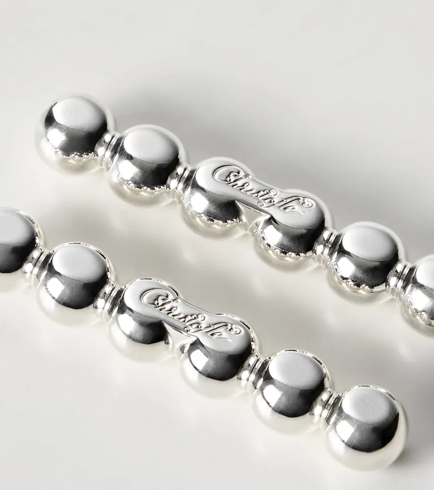 Perles Set of 2 Knife Rests - Silver-Plated Metal by Mytheresa, image 4