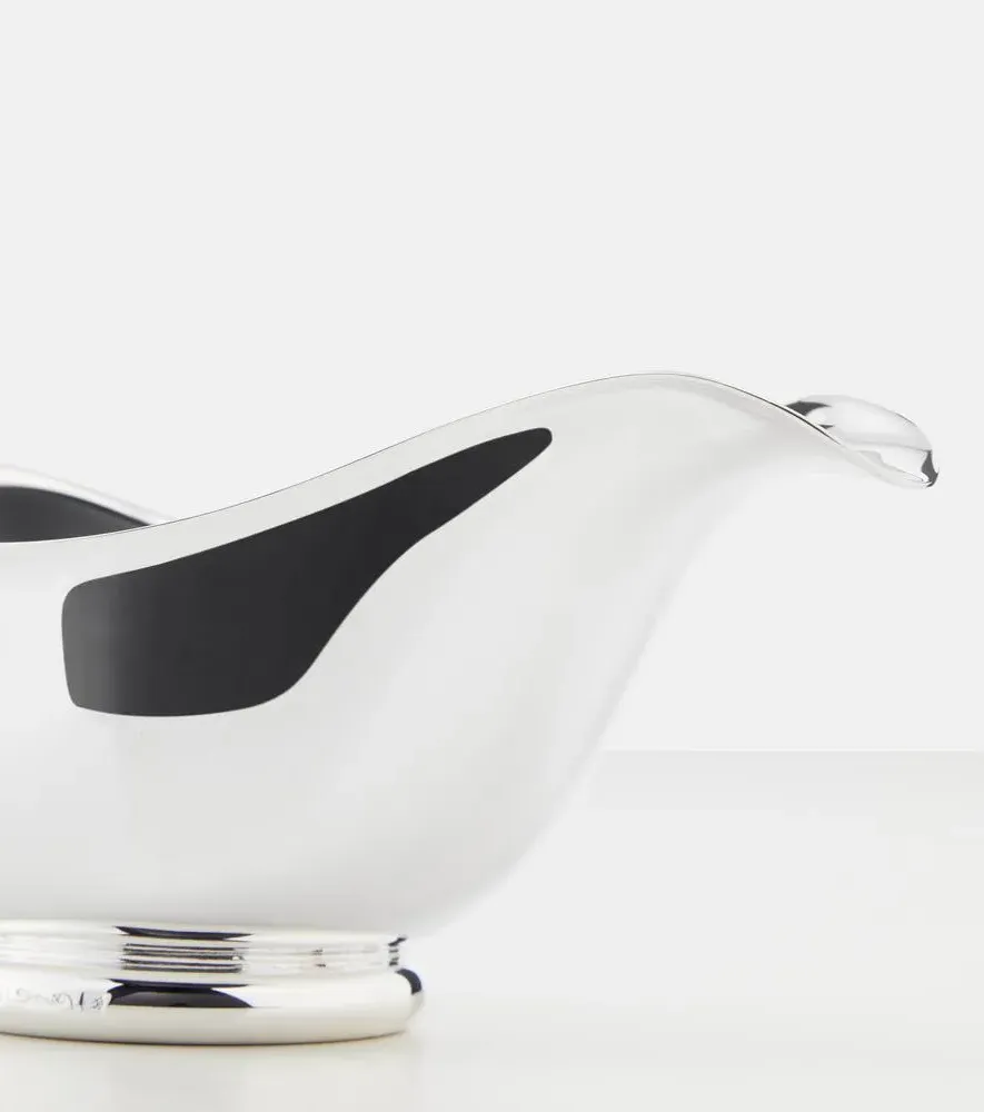 Vertigo Medium Gravy Boat - Silver