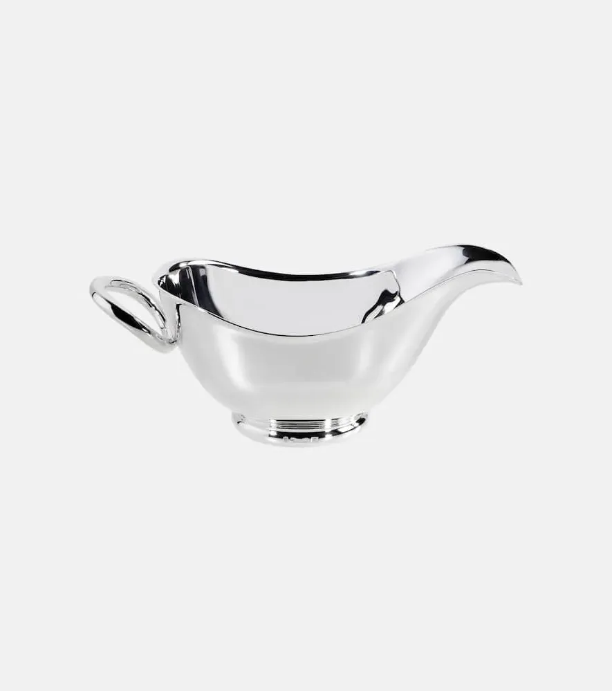 Vertigo Medium Gravy Boat - Silver