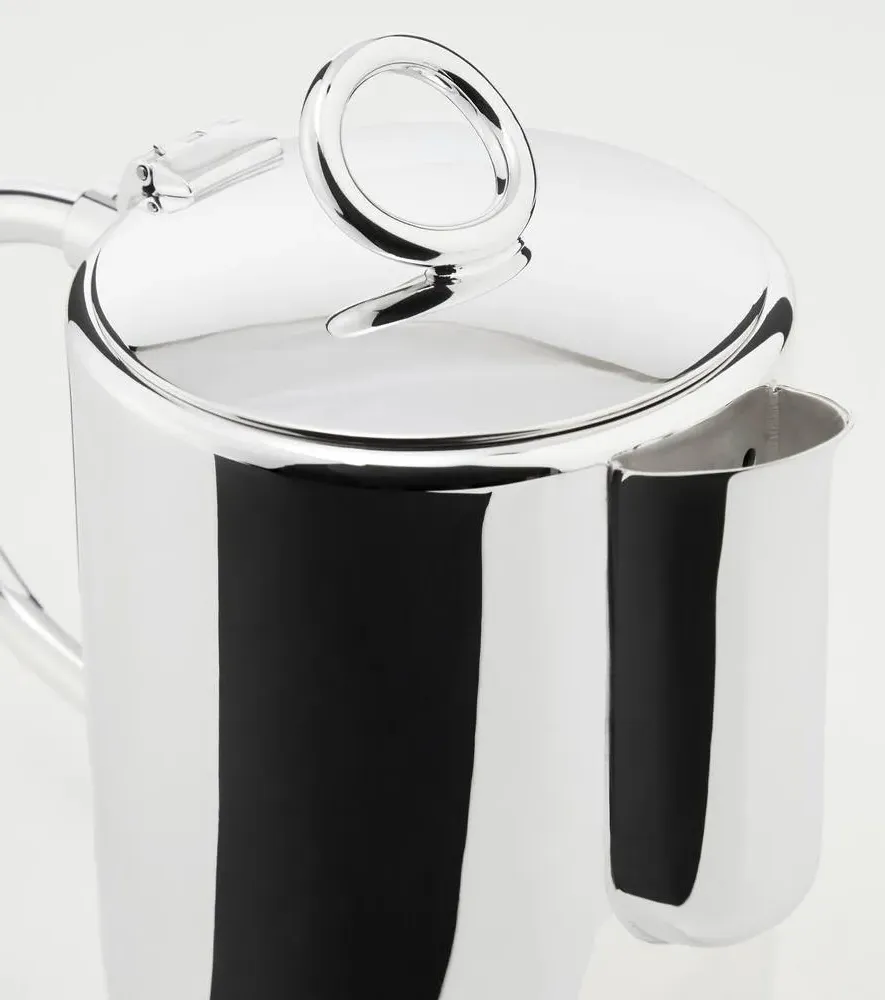 Vertigo Teapot by Andrée Putman - Silver