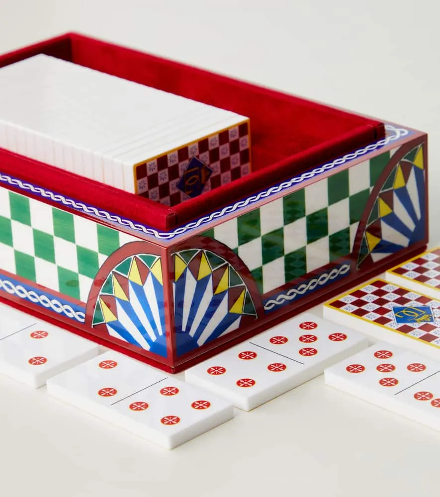 Carretto Domino Set - Multicolor, Plexiglas