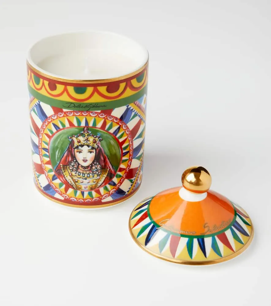 Carretto Scented Candle - Regina Carretto, Wax Porcelain